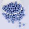 Round Silicone Focal Beads SI-JX0046A-49-1