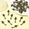 Tibetan Style Alloy Pendants X-PALLOY-N0118-146-5