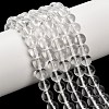 Natural Quartz Crystal Beads Strands G-F820-K01-8mm-1
