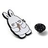 Cartoon Camping Rabbit Enamel Pins JEWB-Q036-01H-3