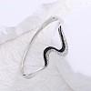 Stylish Stainless Steel Hinged Bangles for Women TB0461-1-1