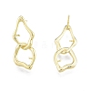 Brass Stud Earring Findings KK-G432-25G-2