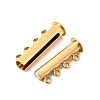 304 Stainless Steel Slide Lock Clasps STAS-F350-05C-G-2