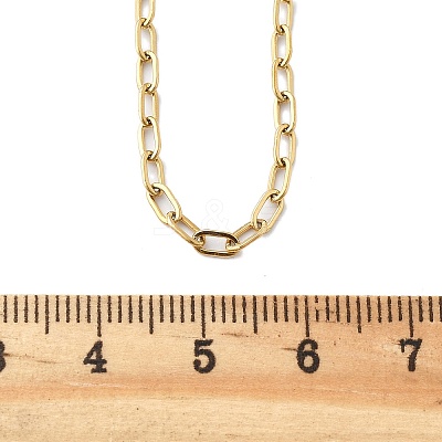304 Stainless Steel Cable Chains Necklaces MAK-L015-35A-1