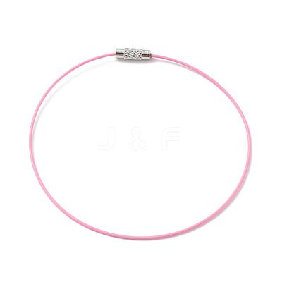 Steel Wire Bracelet Cord DIY Jewelry Making TWIR-R004-03-1