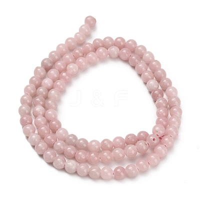 Natural Pink Opal Beads Strands G-Z110-C03-4mm-1