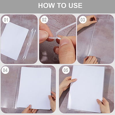 Plastic Book Binding Spine Tape FIND-CP0002-09A-1