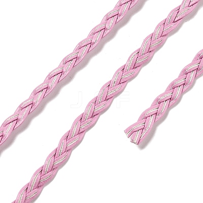 3-Ply PU Leather Braided Cord OCOR-Q059-01G-1