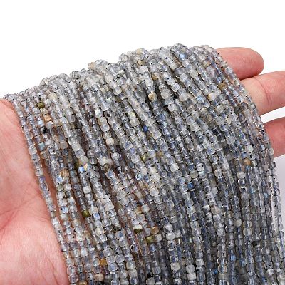 Natural Labradorite Beads Strands G-RM2025-C13-B-1
