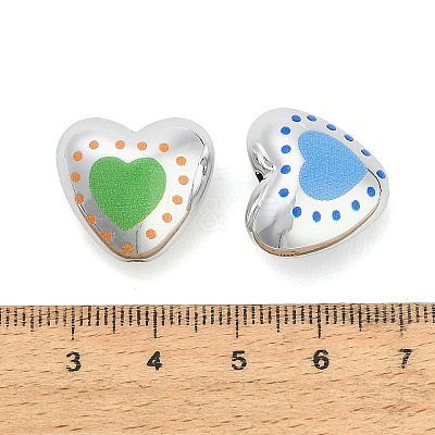 Printed Opaque Acrylic Beads AC-CBADA7D-11-1