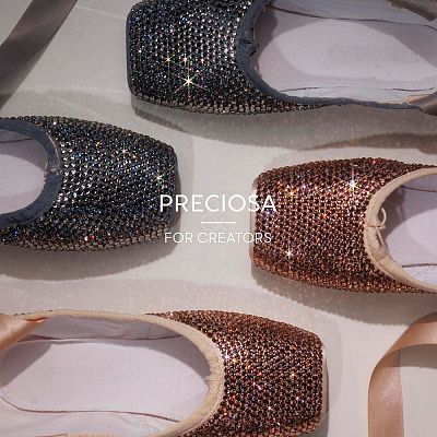Preciosa® Crystal Hotfix Flatback Stones Y-PRC-HSS6-51000-1