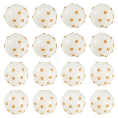 20Pcs Handmade Bumpy Lampwork Beads LAMP-TA0002-36-1