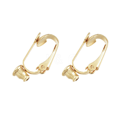 304 Stainless Steel Clip-on Earring Converters Findings STAS-O110-20G-1