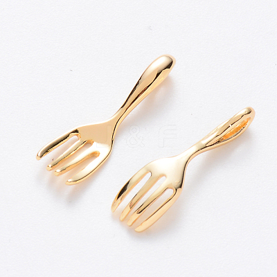 Brass Pendants X-KK-T049-034G-NF-1