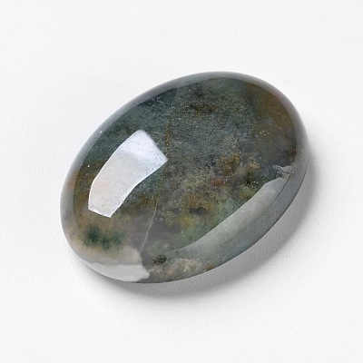 Natural Moss Agate Cabochons X-G-F296-09-22x30mm-1