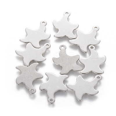 Tarnish Resistant 201 Stainless Steel Pendants STAS-L233-040P-1