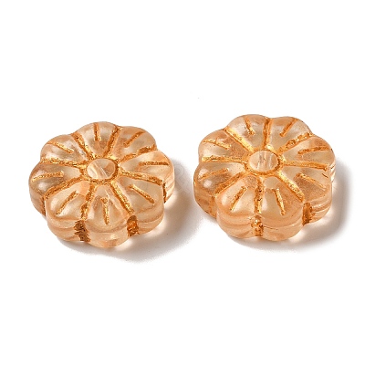 Transparent Lampwork Beads LAMP-P065-03A-06-1