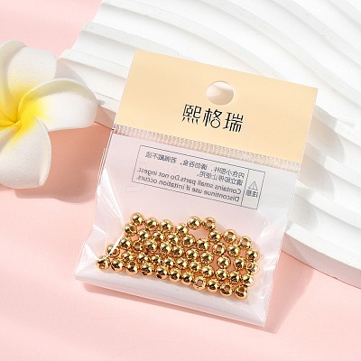 SHEGRACE Brass Beads XGR0057G-23G-1