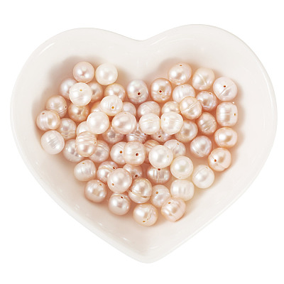 60Pcs 3 Styles Natural Cultured Freshwater Pearl Beads Strands PEAR-TA0001-19-1