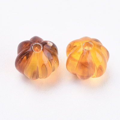 Acrylic Corrugated Beads X-OACR-S016-29-1