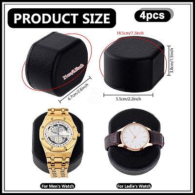 Polyurethane Jewelry Watch/Bracelet Display Pillows BDIS-WH0002-15A-1