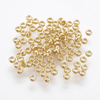 316 Surgical Stainless Steel Crimp Beads STAS-P221-25G-1