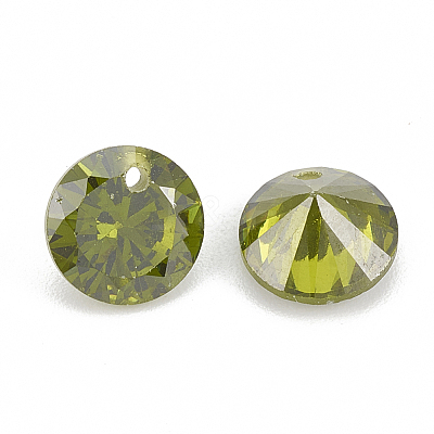 Cubic Zirconia Charms X-ZIRC-N033-B-03-1