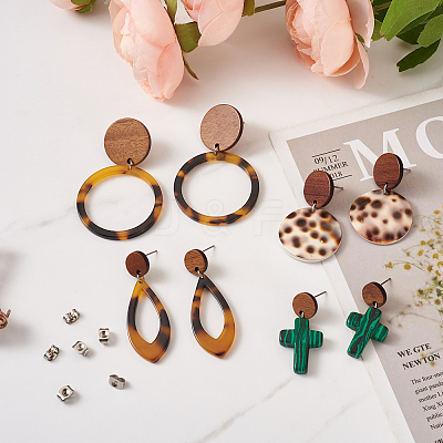 DIY Earring Making Kit DIY-YS0001-42-1