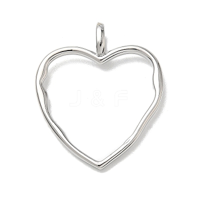 Valentine's Day Brass Pendants KK-E796-10P-1