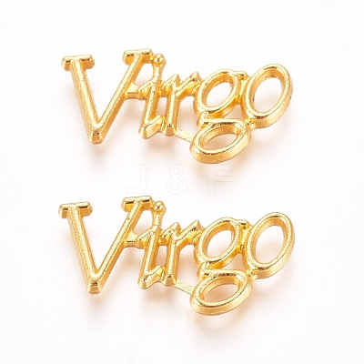Golden Plated Alloy Cabochons PALLOY-WH0068-08I-1
