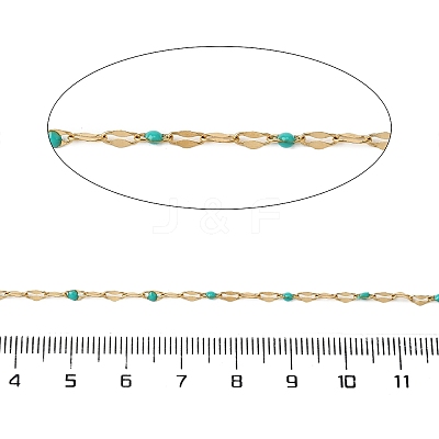 304 Stainless Steel Dapped Chains CHS-H036-01G-11-1