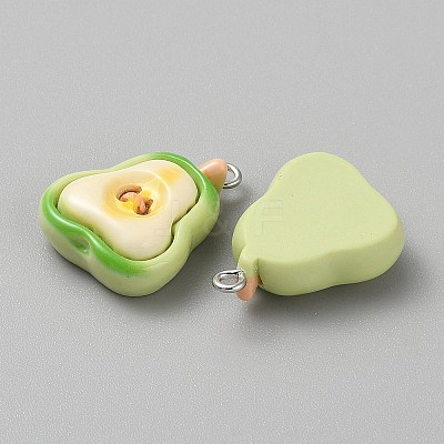 Opaque Resin Pendants LS-CRES-CJC0011-004F-P-1