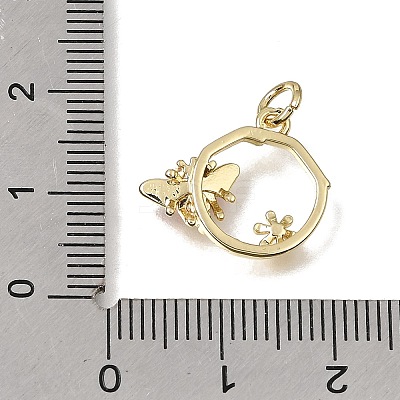 Brass Enamel Pendants KK-CBAEEA8-02G-02-1