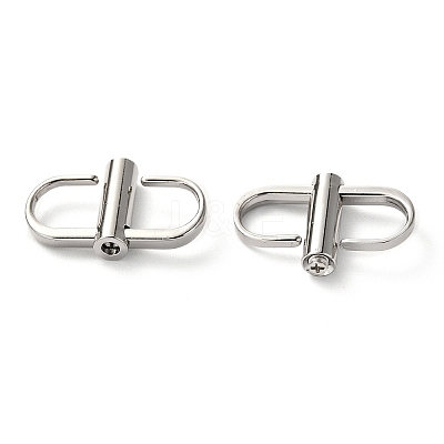 Zinc Alloy DIY Bags Adjustable Clasps Accessories PALLOY-A068-04P-1