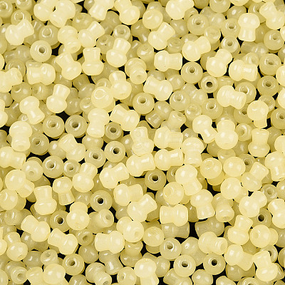 Transparent Colours Glass Seed Beads SEED-R001-01H-1