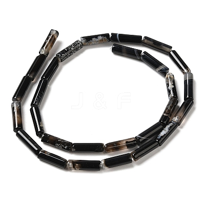 Natural Agate Beads Strands G-E612-B13-1