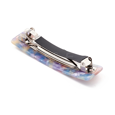 Cellulose Acetate(Resin) Hair Barrette X-PHAR-F012-02F-1