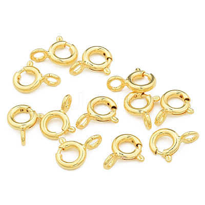 Brass Spring Ring Clasps KK-N259-10-1