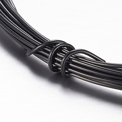 Round Aluminum Craft Wire AW-D009-3mm-5m-10-1