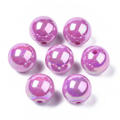 Opaque Acrylic Beads X-MACR-S370-D20mm-30-1