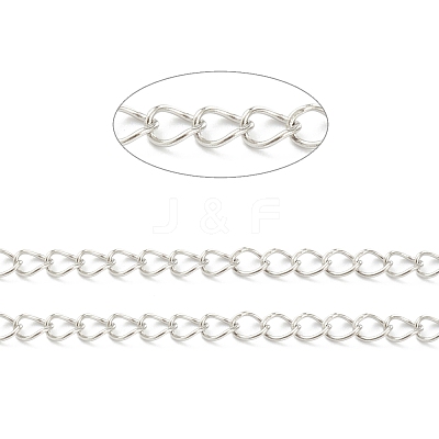 Tarnish Resistant 304 Stainless Steel Curb Chain STAS-B020-05P-1