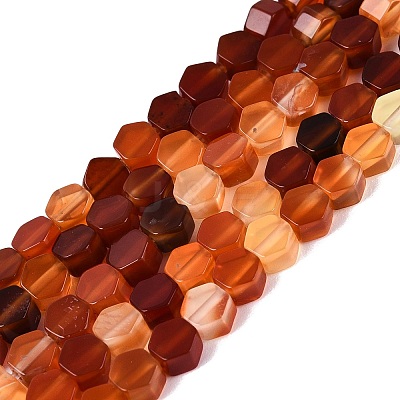 Natural Carnelian Beads Strands GG-N002-02A-03-1