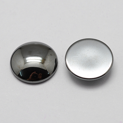 Non-magnetic Synthetic Hematite Cabochons LS-X-G-P162-05-10mm-1