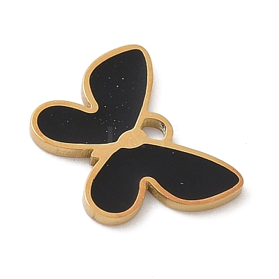 304 Stainless Steel Enamel Charms STAS-K312-05C-G-1