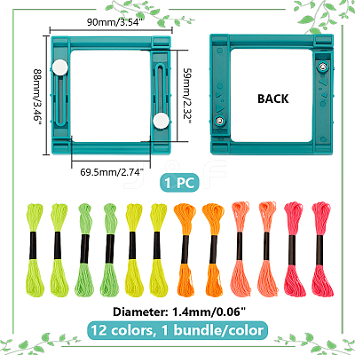 1Pc Plastic Tassel Maker DIY-WH0308-523-1