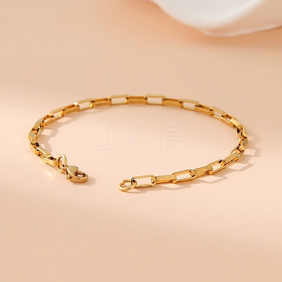 Stainless Steel Chain Bracelets PW-WGA1A25-01-1