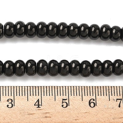 Natural Coal Quartz Beads Strands G-Z095-A01-01-1