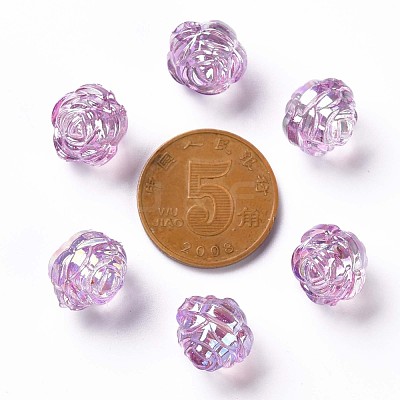 Transparent Acrylic Beads TACR-S154-33C-935-1