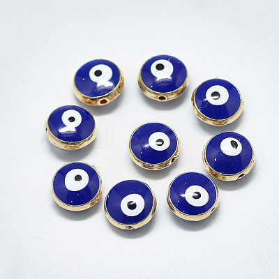 Alloy Enamel Beads ENAM-S117-09-1