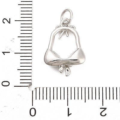 Brass Micro Pave Cubic Zirconia Pendants KK-H527-06B-P-1
